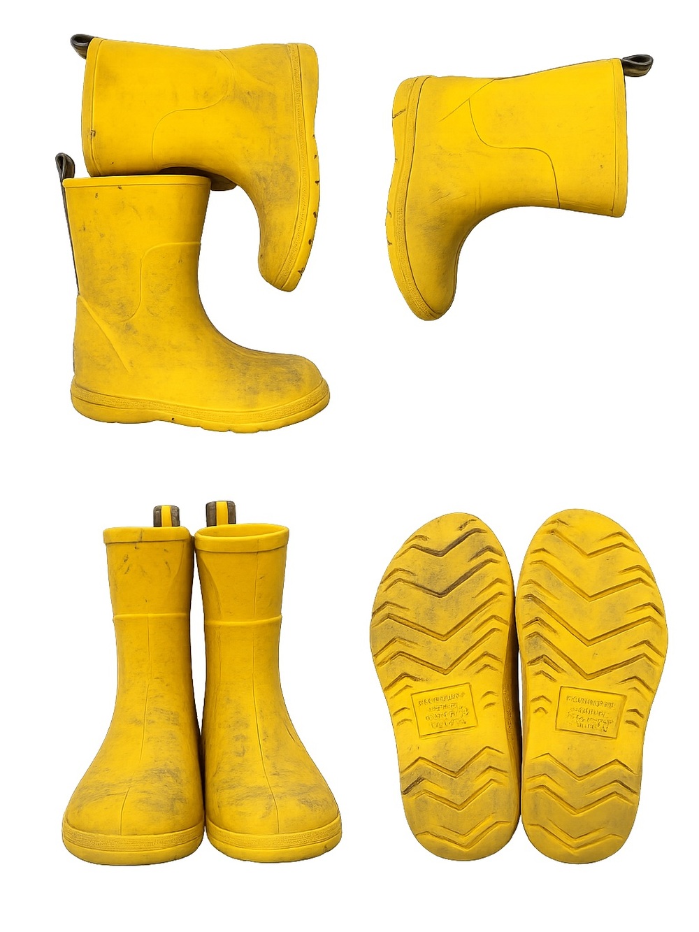 totes Kids Yellow Rain Boots